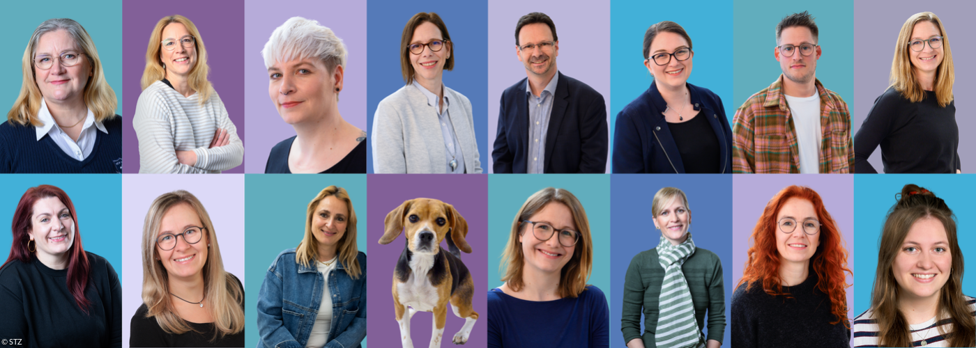 Mitarbeitende im STZ